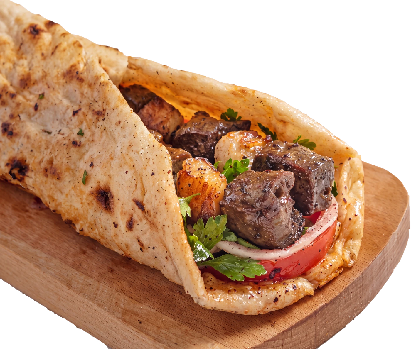 Dürümcü Reşit Usta — Kuyruk yağlı közde kuzu ciğer dürüm